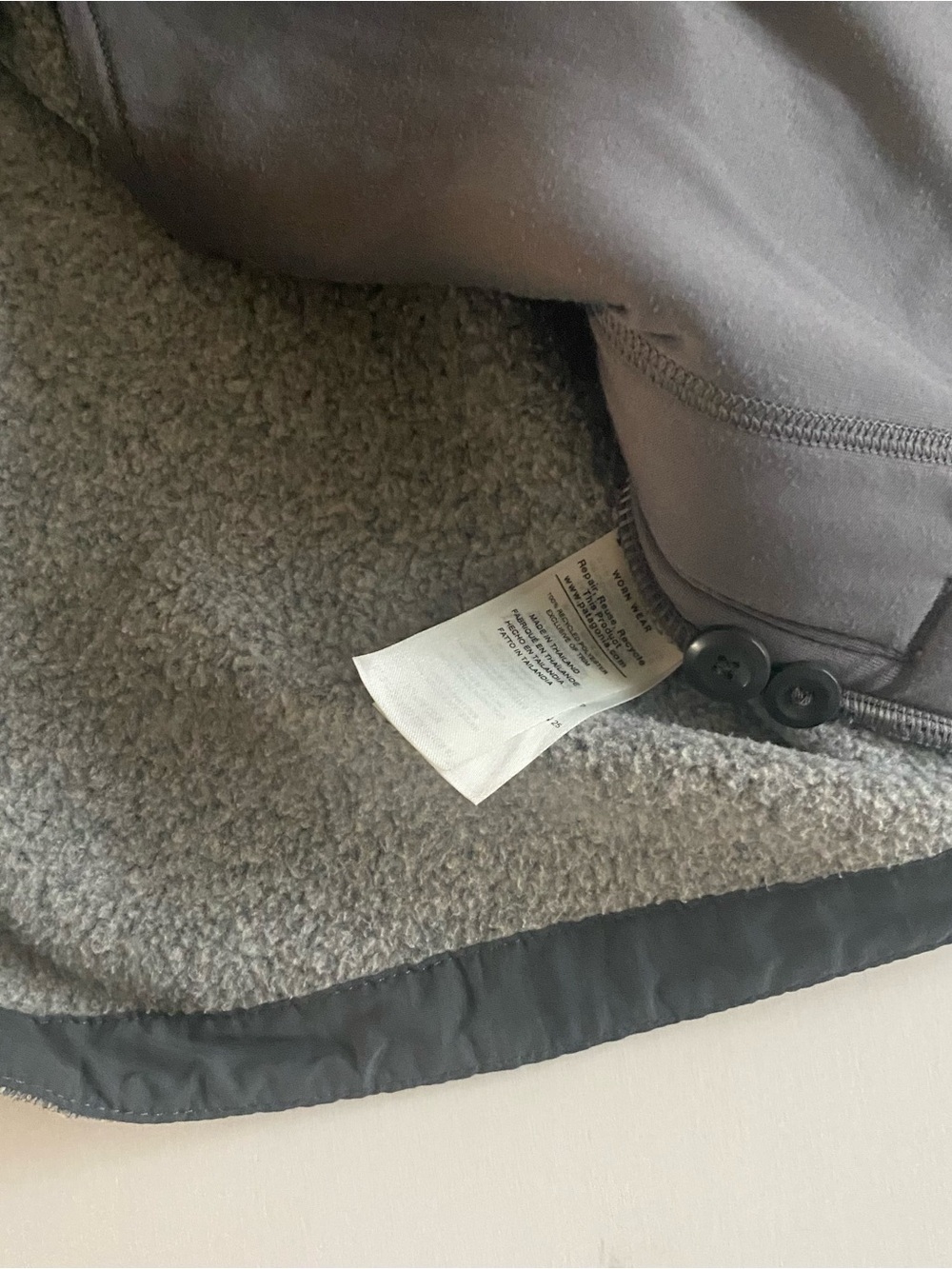 Patagonia Better Sweater Shirt Jacket Men Medium Heather Gray Button Up - Picture 6 of 12